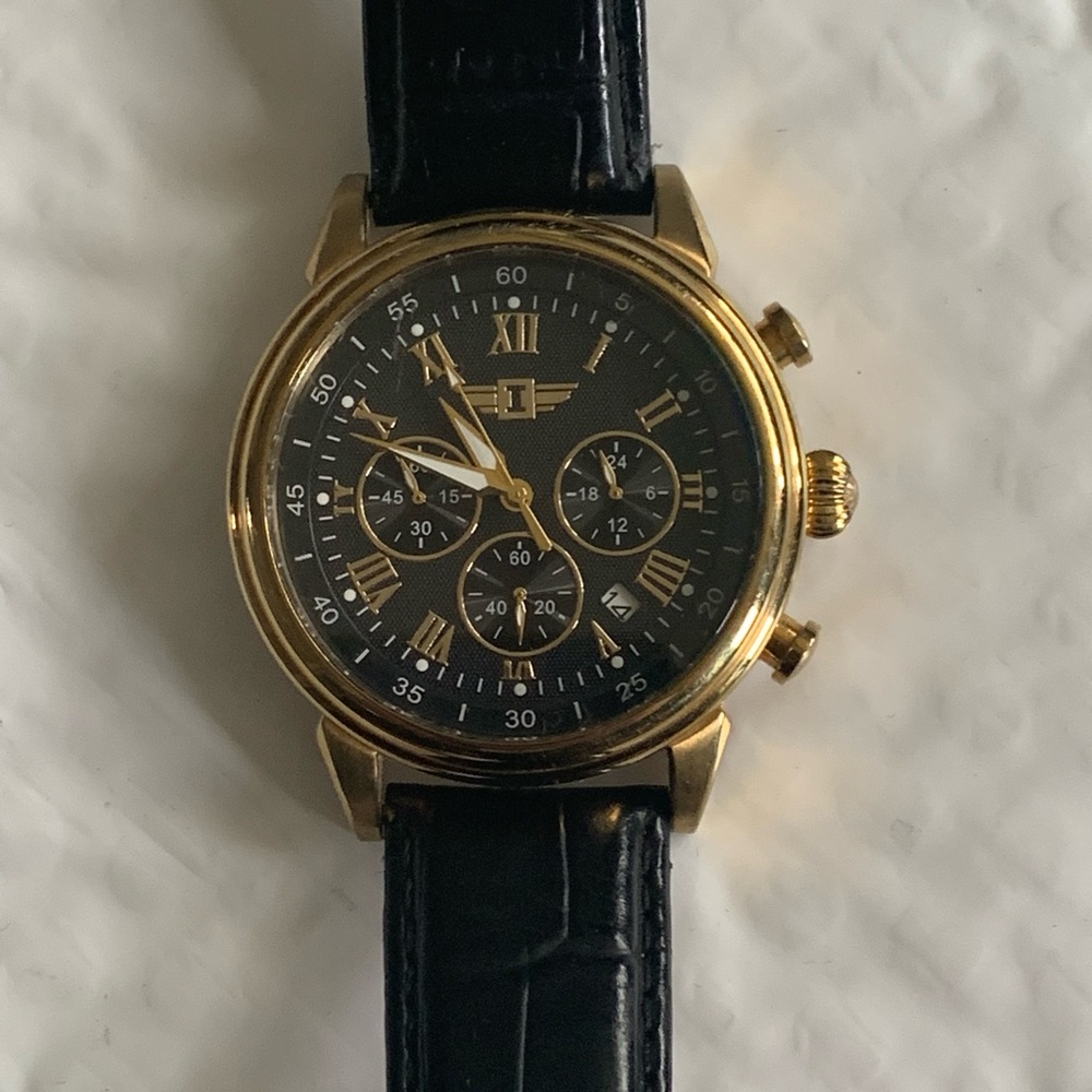 Invicta Gold and Silver Watch Back